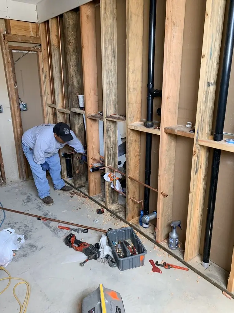 Commercial rough-in plumbing for Gas Line Repair in Owings Mills